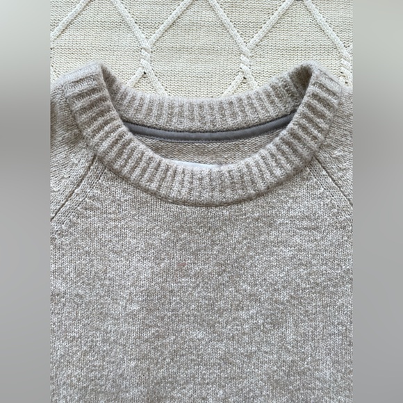 Brochu Walker Beige Sweater with White Layer - Picture 3 of 8